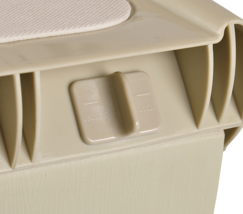 Hondentrap Kunststof Beige 5 Hondentrap Kunststof Beige - Afbeelding 5