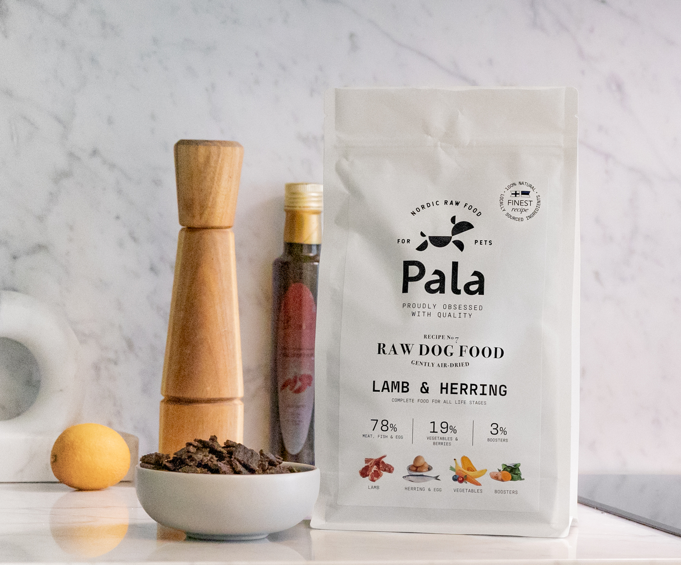 Pala - Gedroogd Vlees - Lam & Haring 2 Pala - Gedroogd Vlees - Lam & Haring - Afbeelding 2