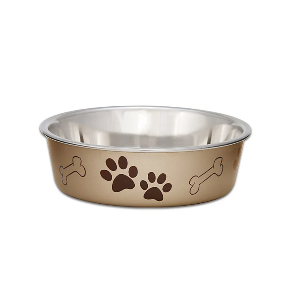 Voerbak Hond Champagne 1 voerbak hond champagne