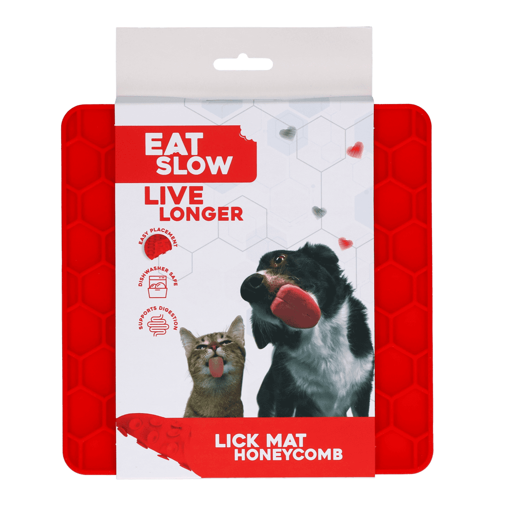 Likmat Honingraat Rood 1 likmat hond rood