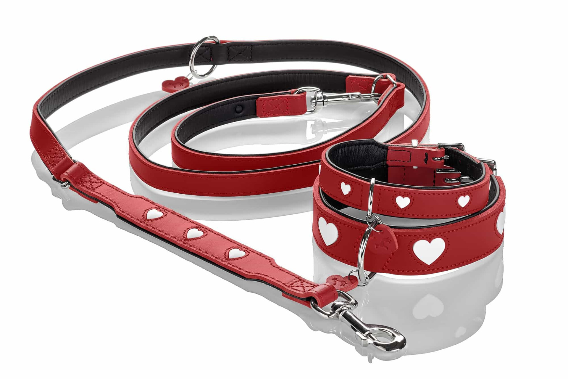 Leren Hondenriem Liefde 7 Leren Hondenriem Liefde - Afbeelding 7