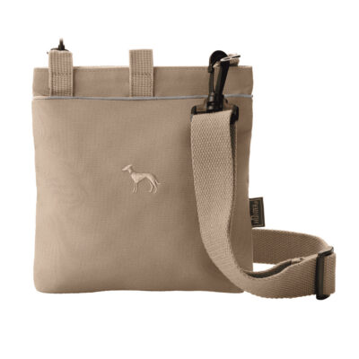 beloningstas hond beige