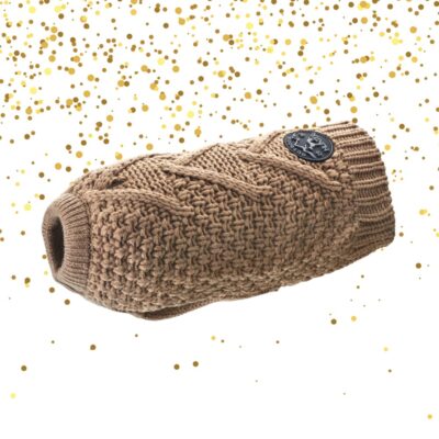 hondentrui beige kerst