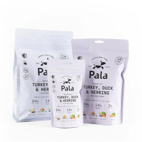 Pala - Gedroogd Vlees - Kalkoen, Eend & Haring 1 pala kalkoen eend haring