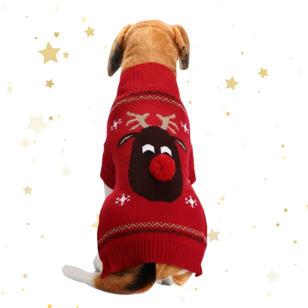 Kersttrui Hond Eland 3 kersttrui hond eland