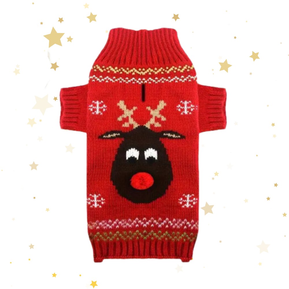 Kersttrui Hond Eland 7 Kersttrui Hond Eland - Afbeelding 7