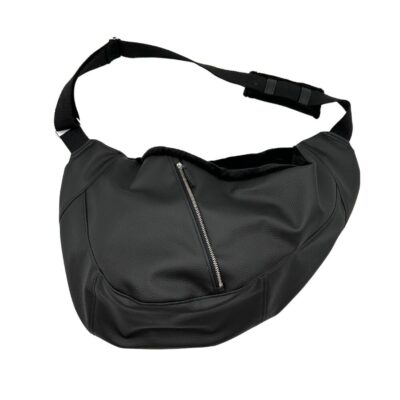 Hondentas Leer Zwart