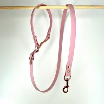 biothane hondenlijn roze