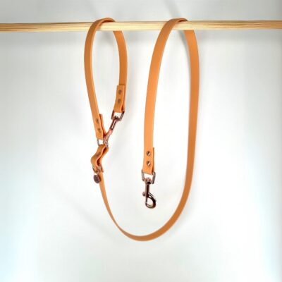 biothane hondenlijn tan oranjebruin