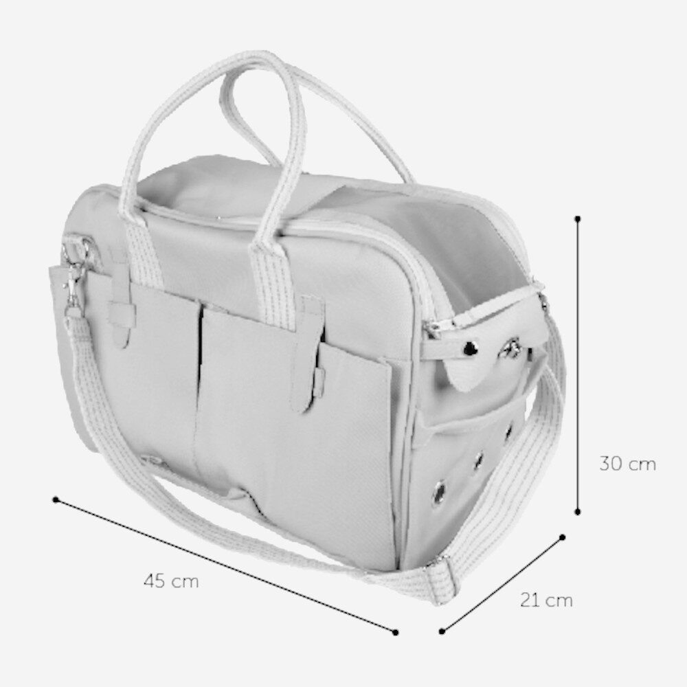 Hondentas Beige 3 Hondentas Beige - Afbeelding 3