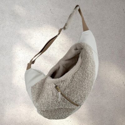 draagzak hond curl ecru