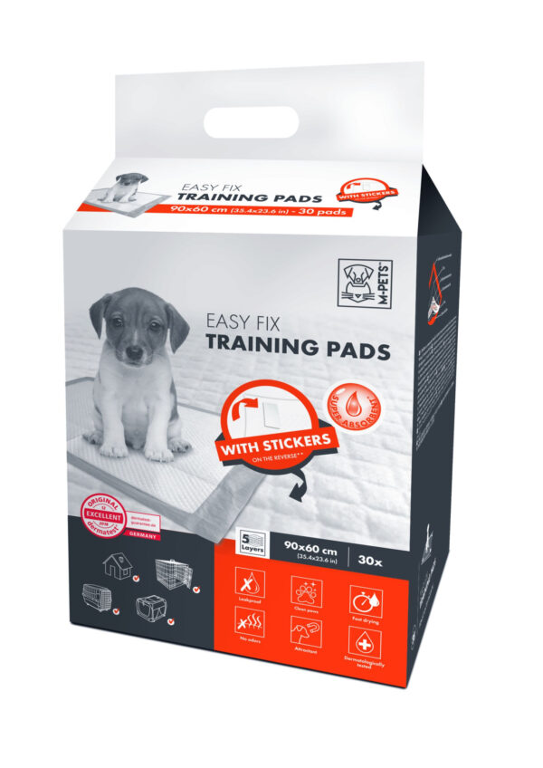 Puppy Pads met Plakstrip