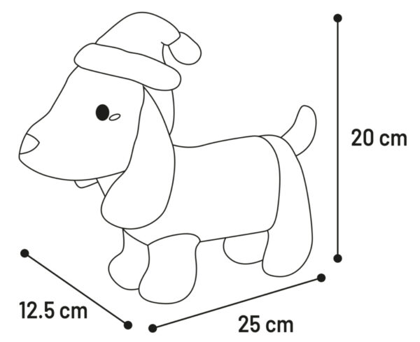 Kerstknuffel Teckel Tara