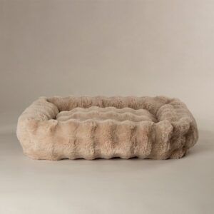 Hondenmand Fluffy Caramel