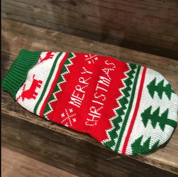 Kersttrui Hond Rendier