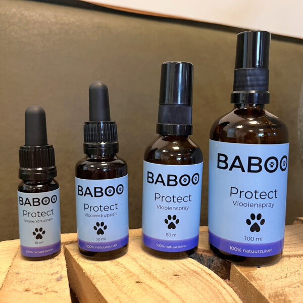 BABOO Protect: 100% Gifvrije Vlooienspray & Tekenspray