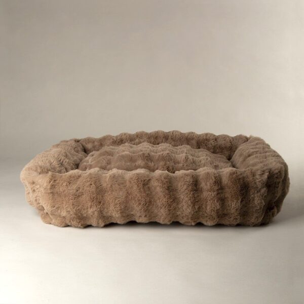 Hondenmand Fluffy Cognac