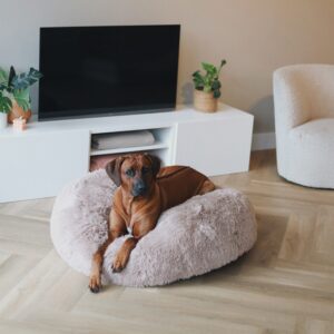 Donut Hondenmand XL Taupe