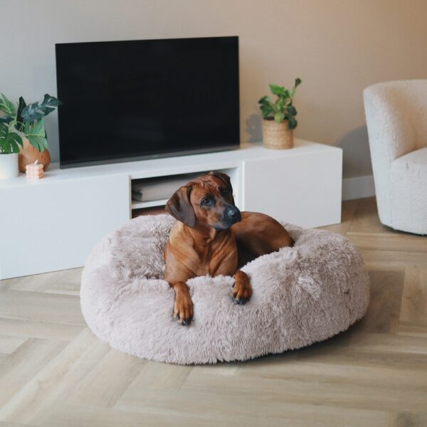 Donut Hondenmand XL Taupe