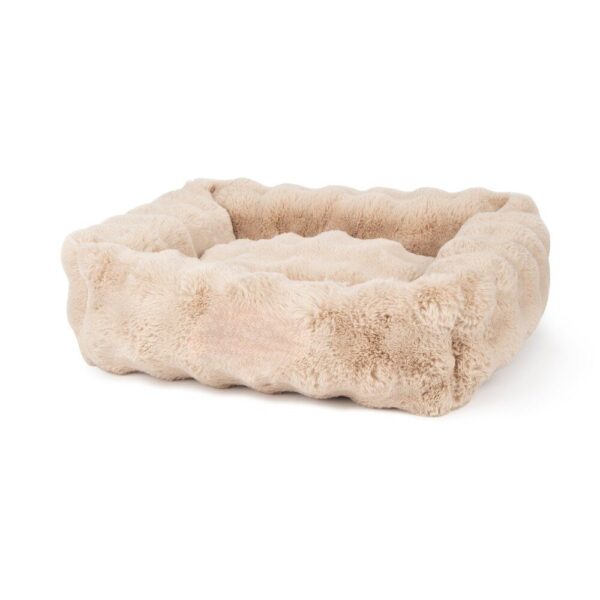 Hondenmand Fluffy Caramel