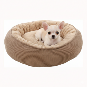 Donut Hondenmand Parijs Beige