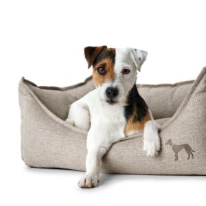 hondenmand beige