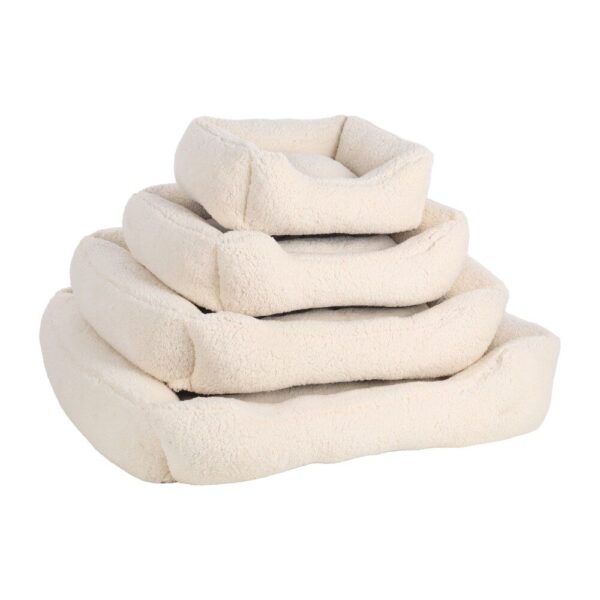 Hondenmand Teddy Wit