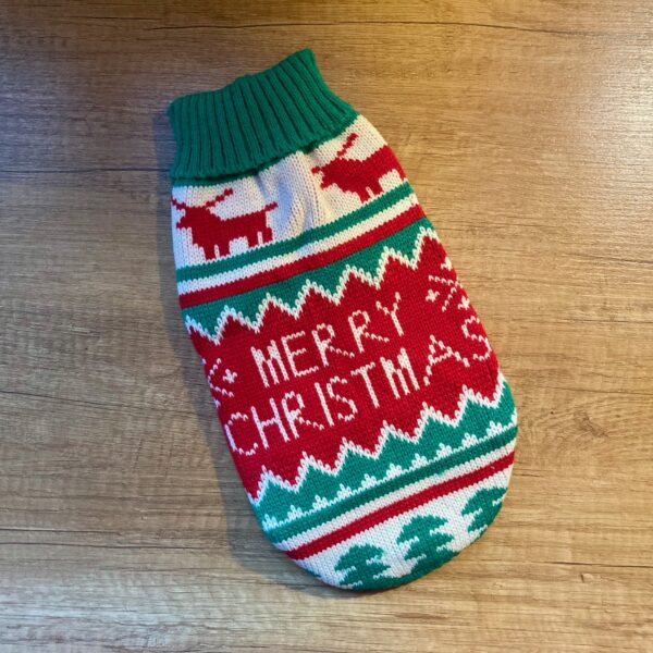 Kersttrui Hond Rendier