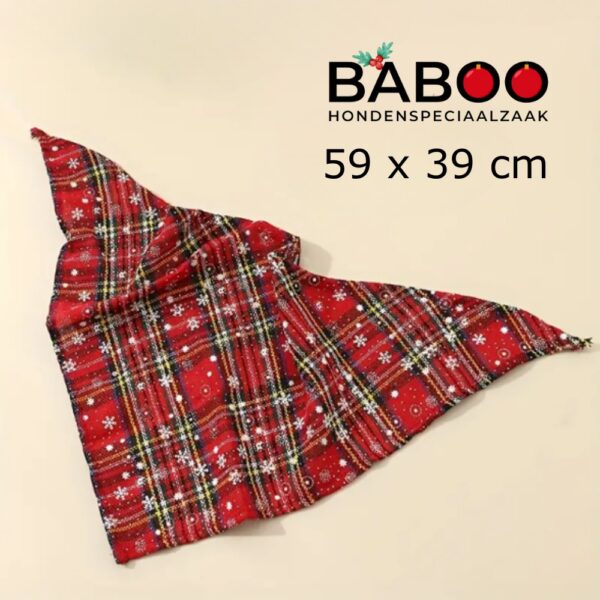Kerst Bandana Hond