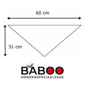 Kerst Bandana Rood