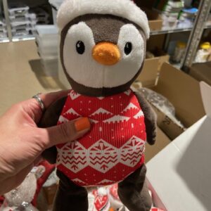 Kerstknuffel Pinguin Pien