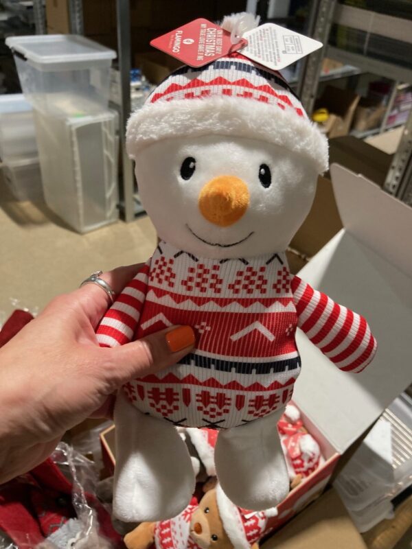 Kerstknuffel Sneeuwman Snowy