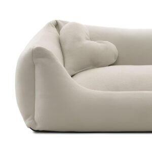 Hondenmand Impero Soft Panna - Handgemaakt