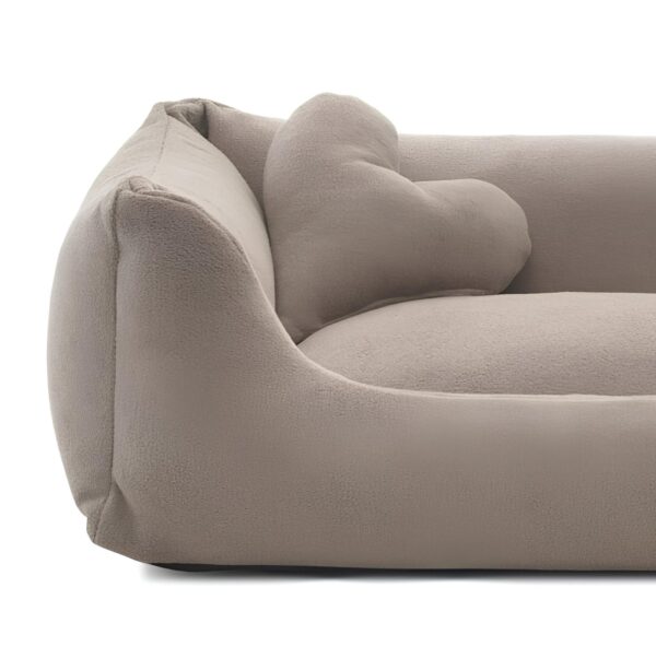 Hondenmand Impero Soft Tortora - Handgemaakt
