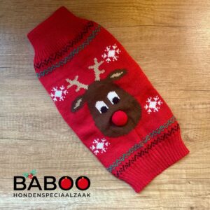 Kersttrui Hond Eland