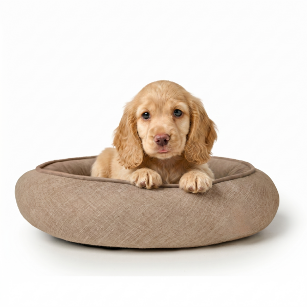 Orthopedische Hondendonut Coco Beige