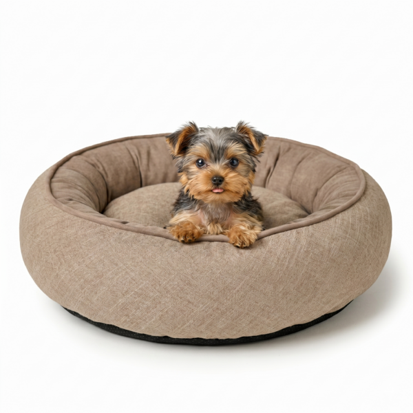 Orthopedische Hondendonut Coco Beige